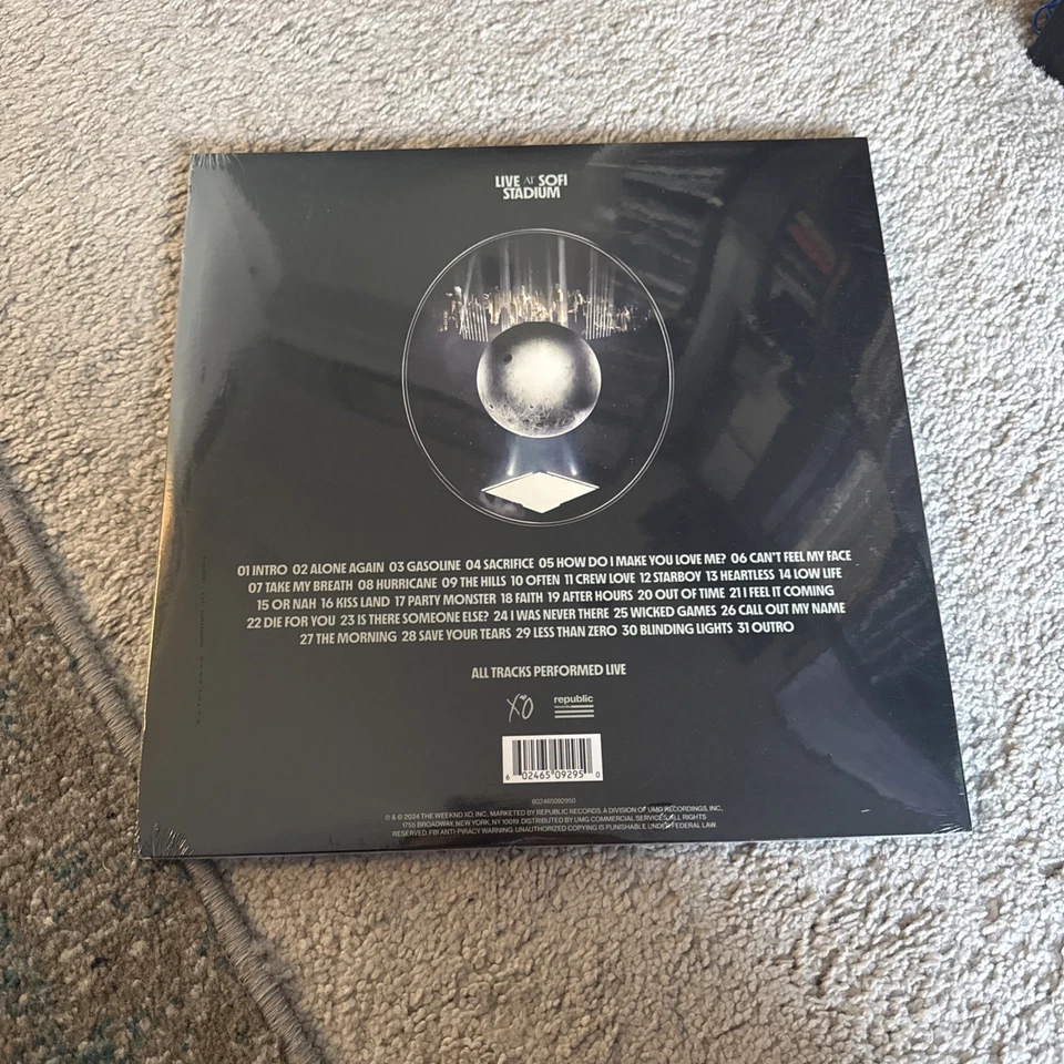 The Weeknd Live At SoFi Stadium Vinyl RSD Limited Edition 3 Vinyl Record 2024 - Image 2 of 3