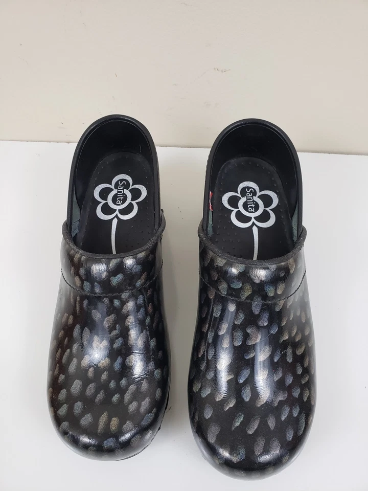 (S5) Zuecos daneses Sanita para mujer talla 38 profesional Mobwife antideslizantes Foto 3 de 4