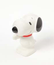 Figurine tirelire Snoopy PEANUTS banque de monnaie en céramique de collection...