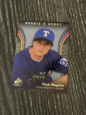 2004 SP Game Used Patch Edition Debut /375 #114 NICK REGILIO Rookie Card RC. rookie card picture