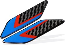 2 Pcs Car Carbon Fiber Fender Emblem Badge Decal Sticker For Bmw 1 2 3 4 5 6 7 S 2 Pcs Car Carbon Fiber Fender Emblem Badge Decal Sticker For Bmw 1 2 3 4 5 6 7 S
