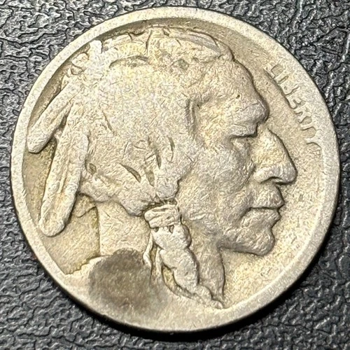 1921 Buffalo Nickel • (VG) Very Good to Good • Philadelphia Mint Date Restored