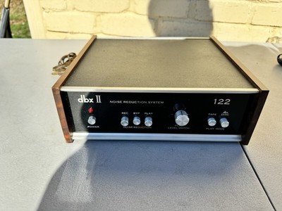 Vintage dbx II Model 122 Noise Reduction System UNTESTED / FOR PARTS OR REPAIR