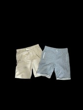   Tan and grey shorts  