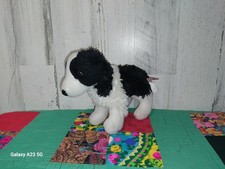 Douglas 4009 Meadow Border Collie Plush Stuffed Animal 8" Length