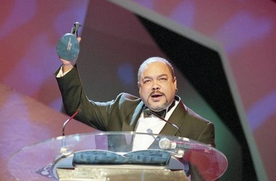 Francisco Pancho Cespedes at Premios Amigo 1998 Congress Centre Ma- Old Photo 1