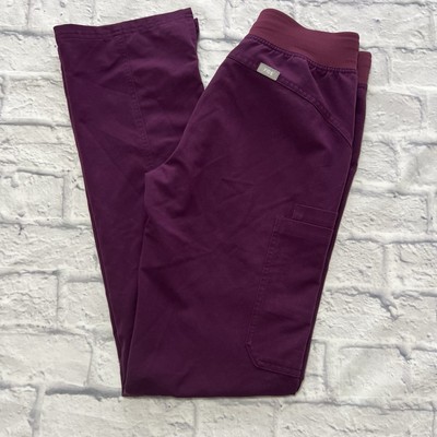 Figs Women s Scrub Pants XXS Tall Kade Cargo Purple T21004T