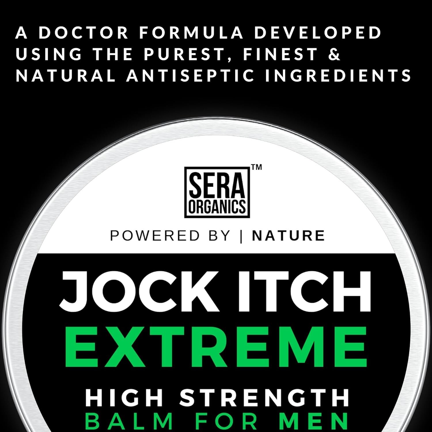 Men's AntiFungal Jock Itch Cream Athlete's Foot, Sweat Rash & Itch