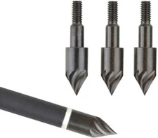 Archery Arrowheads 100 Grain Bullet Field Points Screw Broadheads Bow Hunting