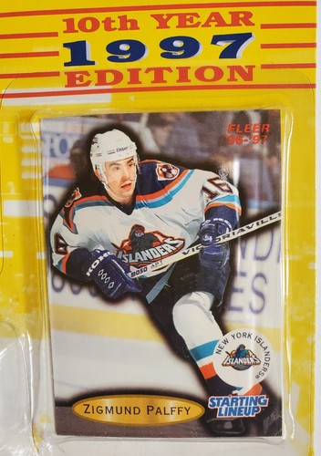 Starting Lineup 1997 Zigmund Palffy NHL New York Islanders Action Figure & Card - Picture 4 of 8