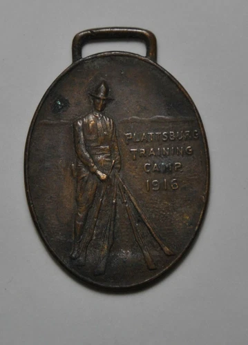 Decoration - USA 1916 PLATTSBURG Training camp by the white head hoagou NEWARK
