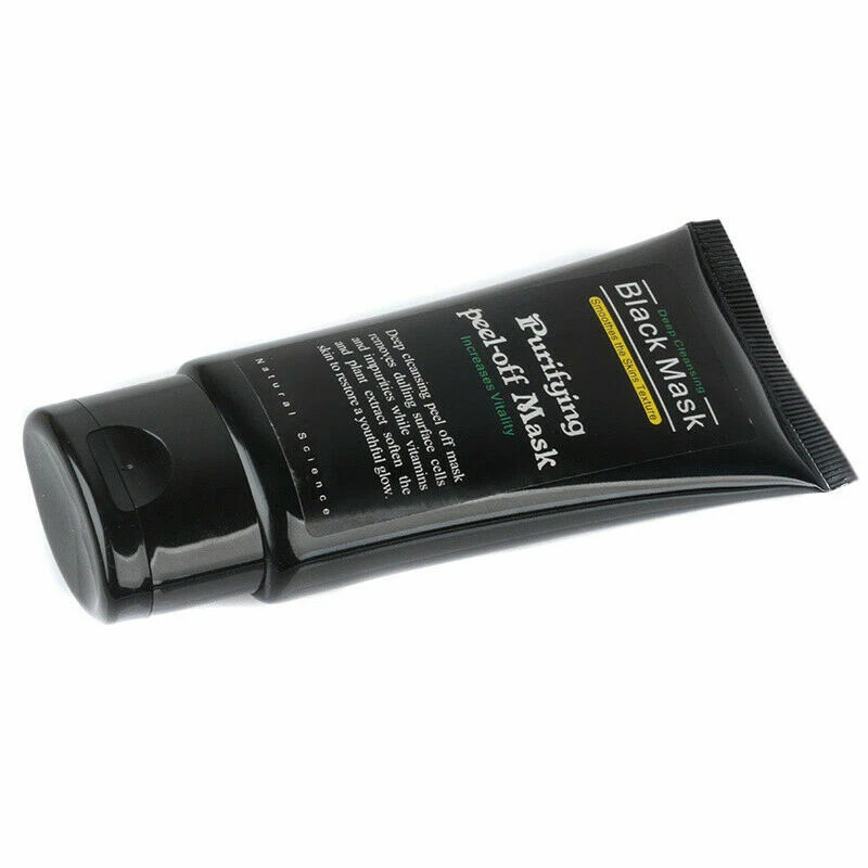 2 ST Schwarze Maske Aktivkohle Remover Deep Cleansing Gesichtspflege 50ml - Bild 3 von 4