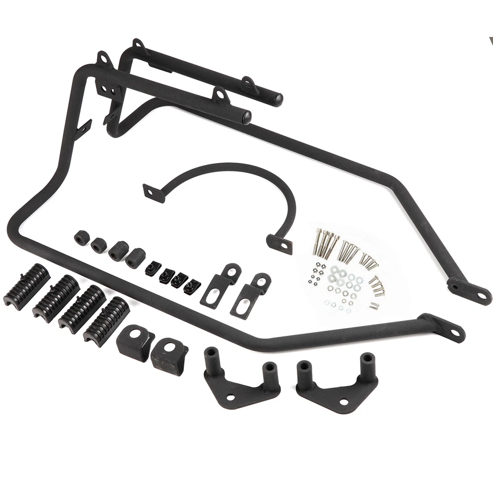 Hard Saddlebag Conversion Brackets mount Kit For 04-14 Harley Davidson Sportster - Image 3 of 4