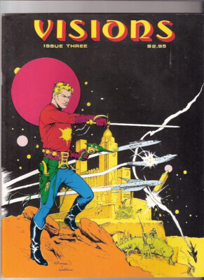 US: Visions 3! 3rd FLAMING CARROT! EXCLUSIVE STARLIN DEATH OF CAPTAIN MARVEL!