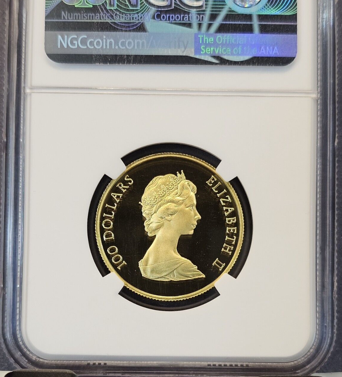 1982 CANADA GOLD 100 DOLLARS CONSTITUTION NGC PF 70 ULTRA CAMEO