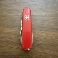 Vintage Slotted Phillips 84mm Victorinox Rostfrei Tinker Small Swiss Army Knife