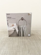 Next Amelie Towel Ring/home Office Bathroom Washroom Toilet Towel Holder Ring