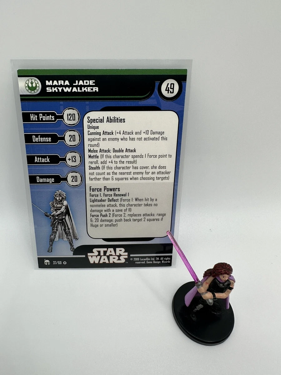 star wars miniatures New Republic Mara Jade Skywalker 3760 VR | eBay