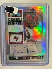 K244,886 - 2023 Panini Contenders VAR Conference Ticket #157 Sean Tucker #/75