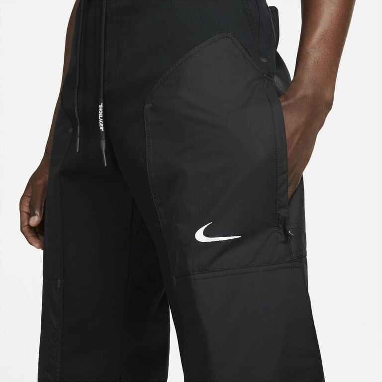 OFF WHITE X NIKE Nike x Off White Pantaloni Sportivi Uomo Taglia Media (M) Nero