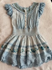 Blue Ruffle LOVESHACK FANCY Dress Size P