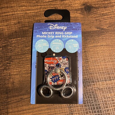 Disney Mickey Mouse Ring Grip-Phone Grip & Kickstand | DSNRG01 | Ships Free