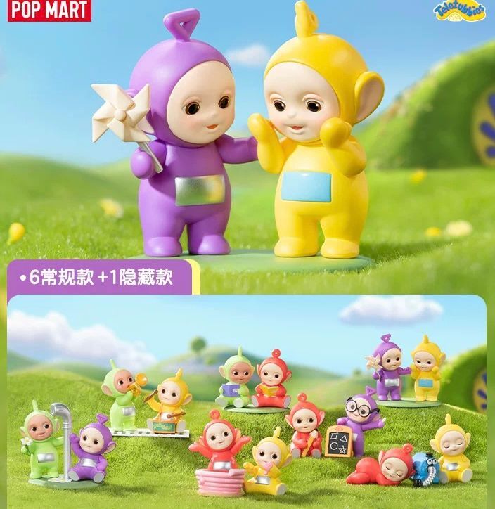 COMPANION TELETUBBIES フィギュアセット POPMART Companion Teletubbies Series Blind Box Figures Full
