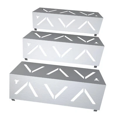 TUNING-ART Gasgrill Hitzereflektoren Edelstahl für Rösle Videro G4