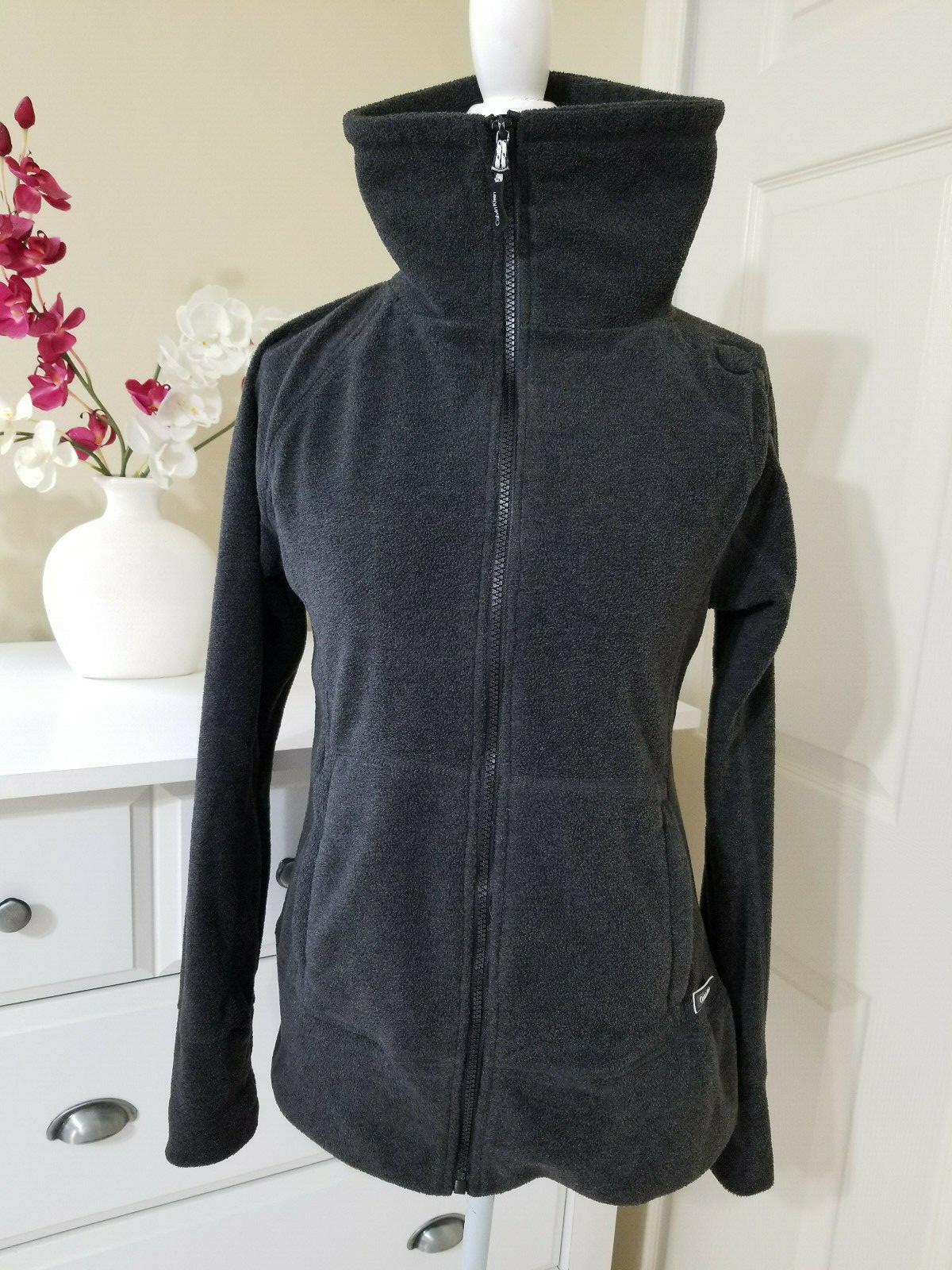 Funnelneck Full Zip Polar Fleece Jacket 