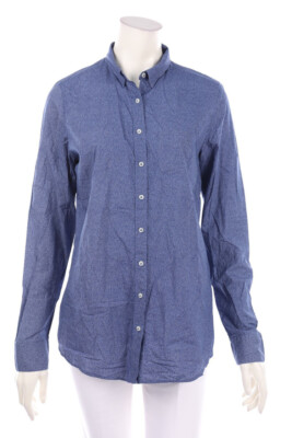 ROBERT FRIEDMAN Hemd-Bluse Blumen L cobaltblau