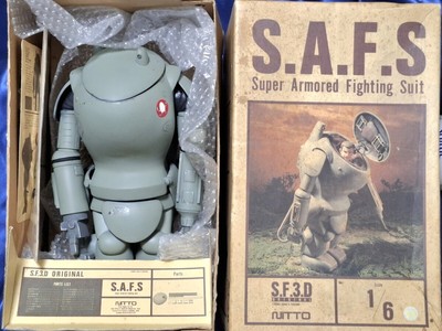 NITTO SF3D S.A.F.S Maschinen Krieger 1/6 Scale Soft Vinyl Kit Complete Figure