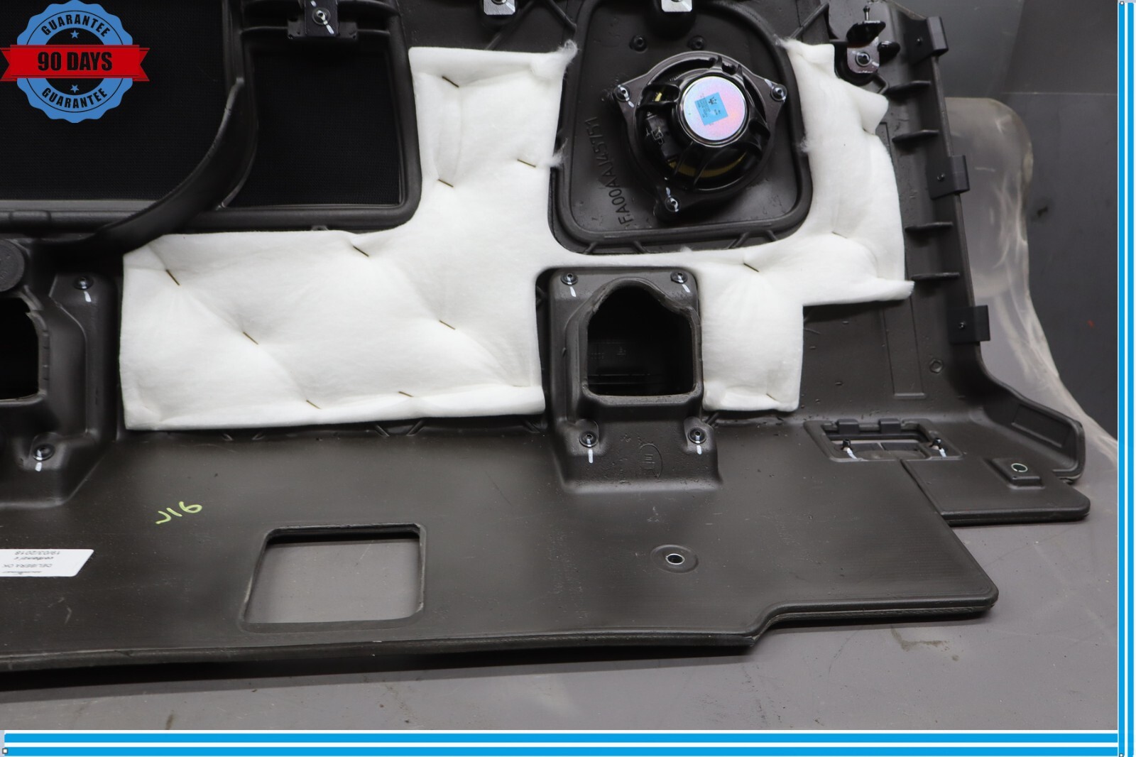 14-17 Maserati Ghibli Rear Deck Lid Parcel Shelf Trim Black Oem