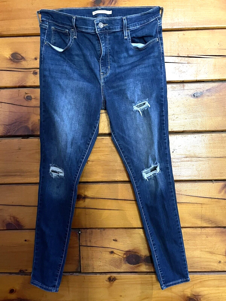 Distressed levi cheap jeans womens