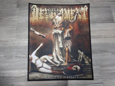 Devourment Backpatch Back Patch Death Metal Guttural Slug Organectomym * Sick