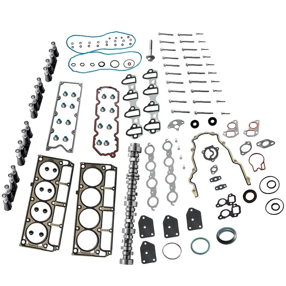 NON AFM KIT CAMSHAFT LIFTERS HEAD GASKETS For 07-13 Chevy Silverado GM 4.8L 5.3L - Image 4 of 4