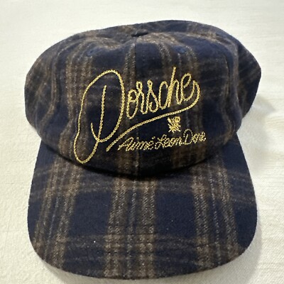 Aime Leon Dore ALD / Porsche 356 Plaid Wool Hat | eBay