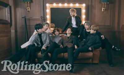 BTS Rolling Stone BTS Cover Edition 8pcs Magazines Collectors Box