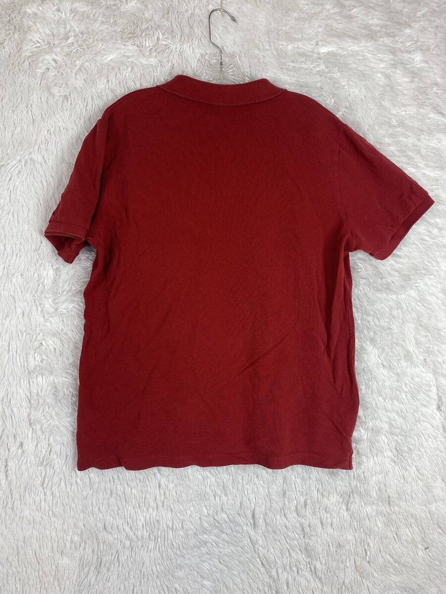Burberry Brit Men's Red Modern Fit Polo Shirt Tee Sz XX TTG Burberry Brit Men's Red Modern Fit Polo Shirt Tee Sz XX TTG