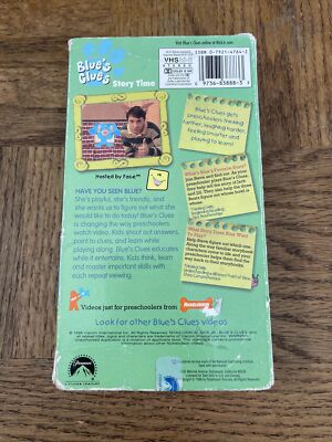 Blues Clues Story Time VHS 97368388833| eBay