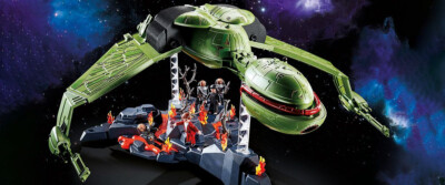 プレイモービル - プレイモービル 71089 スタートレック クリンゴン・バード・オブ・プレイ Playmobil Star Trek Klingon Bird-Of-Prey 71089 With Light And