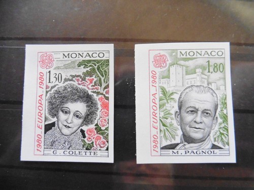 Europa Cept 1980; Monaco; Persönlichkeit; Satz; ungezähnt; postfrisch**; s. Scan