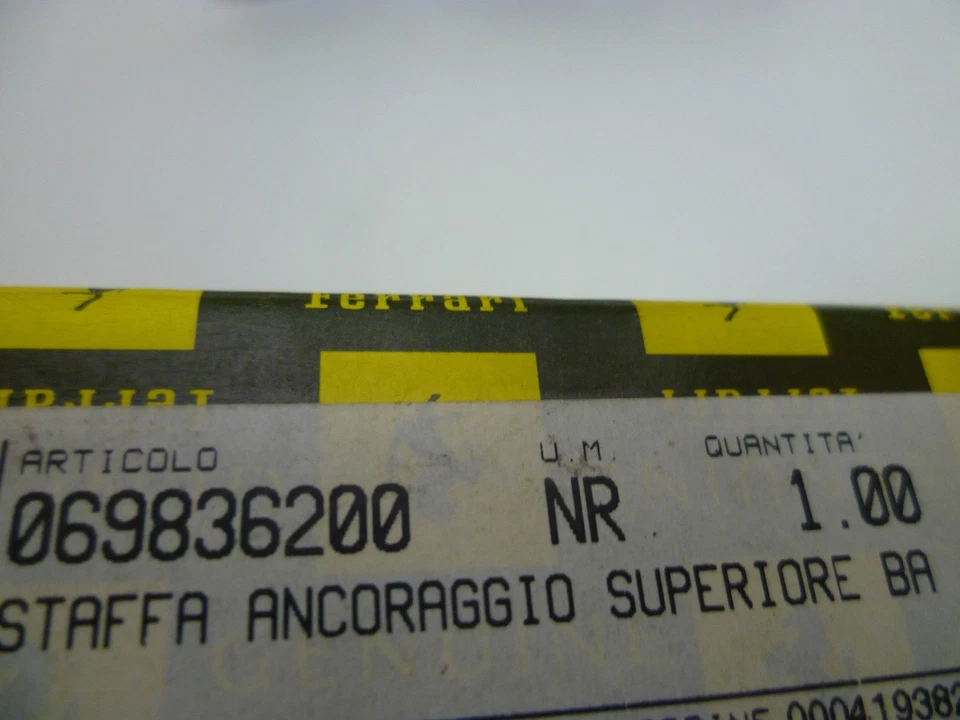 Ferrari  360 ,F360 , 430 , F430 ,- BATTERY LEAD TERMINAL BRACKET 69836200 - Image 3 of 3