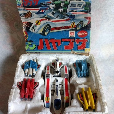 Machine Hayabusa Popynica Chogokin PA-87 With Box Popy Vintage Japan