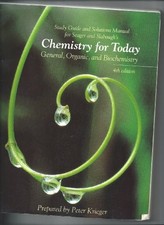 Chemistry For Today Study Guide by