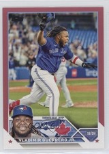 2023 Topps Series 1 Mother's Day Hot Pink 40/50 Vladimir Guerrero Jr #300 09if
