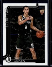 2025 Topps Egor Dëmin #208 RC Rookie Brooklyn Nets (b)