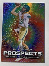 BRAYDEN FOWLER-NICOLOSI 2024 Leaf Electrum Prospects #98 Tie Dye 9/25 (U1)