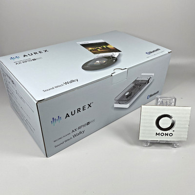 AUREX AX-RP10 Bluetooth Record Player Display Your Album Jacket New from Japan