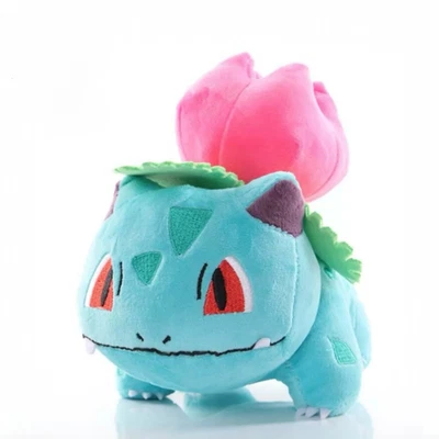 K.A Bisaknosp Plüschtier 18 cm – Pokémon Kuscheltier – Weiches Spielzeug für Kinder