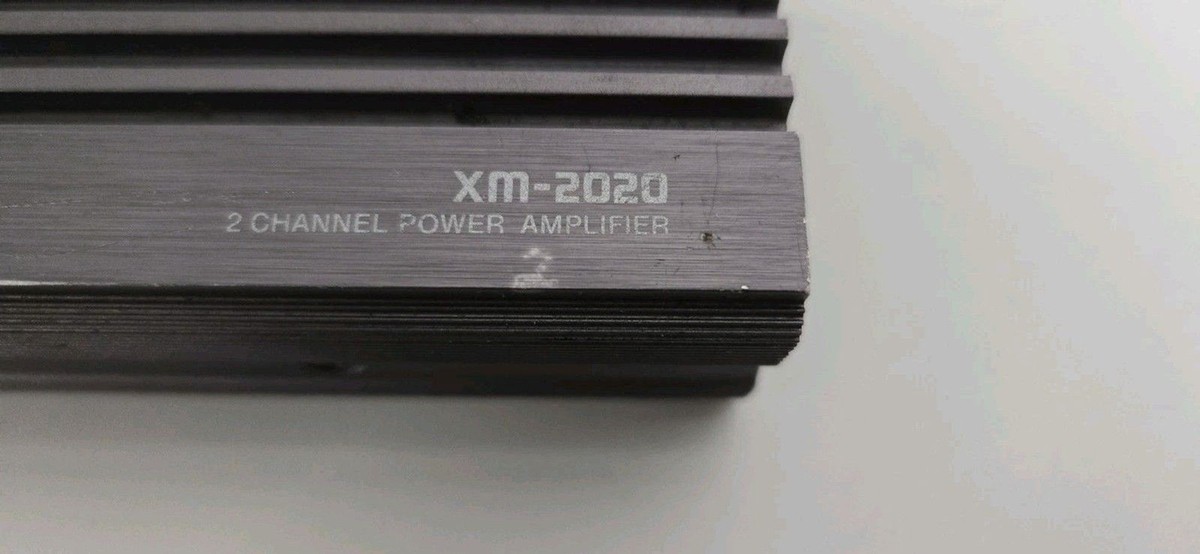 Sony XM-2020 2-Channel Stereo Power Amplifier **UNTESTED FOR PARTS